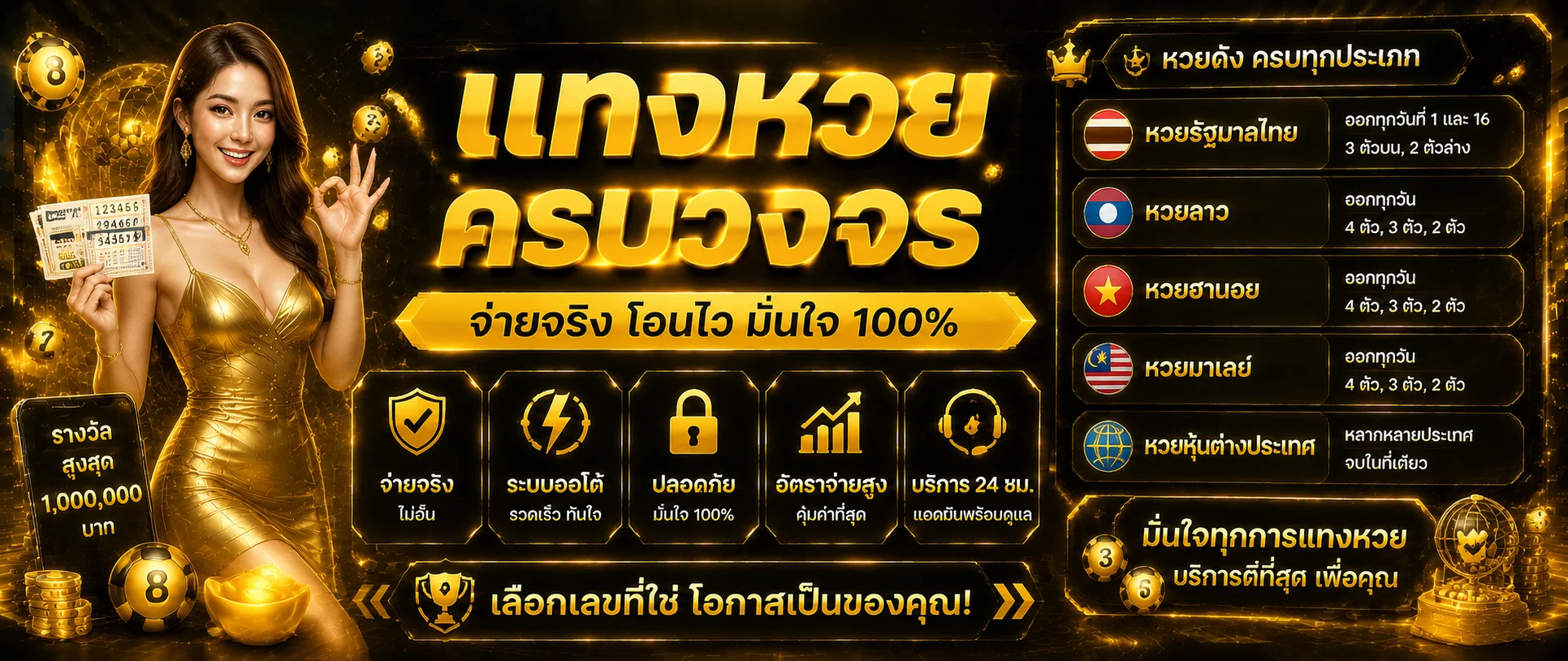 แทงหวยออนไลน์ UOK789 หวยไทย ลาว ฮานอย หวยหุ้น อัตราจ่ายสูง